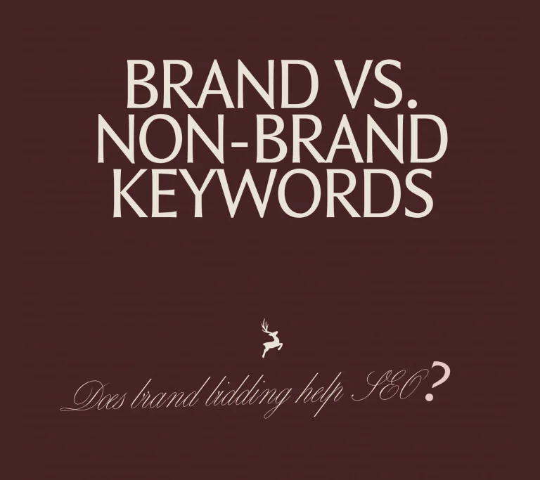 Brand vs non-brand keywords: does brand bidding help SEO?