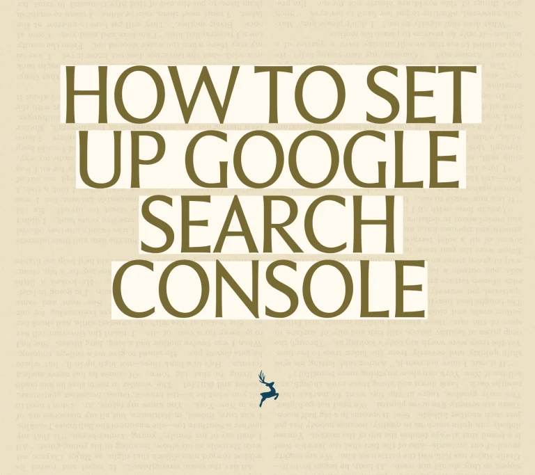 How to set up Google Search Console