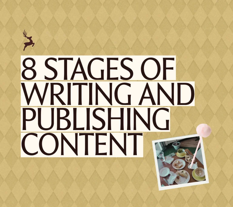 8 stages of writing and publishing content