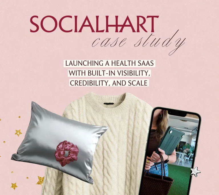Case study: launching a health SaaS with built-in visibility, credibility and scale